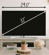 Image result for 32 Inch TV Dimensions