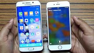 Image result for Samsung S6 Edge vs iPhone 6