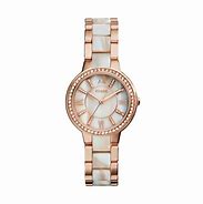 Image result for Fossil Ladies Rose Gold Watch