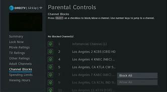 Image result for DirecTV Parental Controls