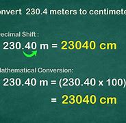 Image result for Cm to Meter Conversion Chart