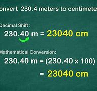 Image result for Centimeter to Meter Formula