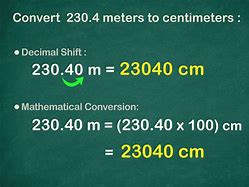 Image result for How Many Cm in a M