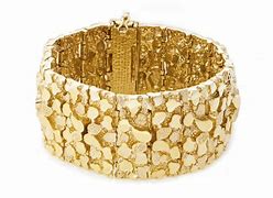 Image result for Gold Nugget Bracelet