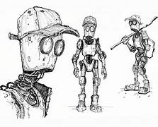 Image result for Android Robot Sketch