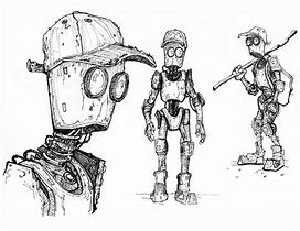 Image result for Robot Rough Sketch