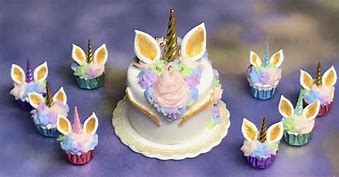 Image result for Unicorn Cake Decorating