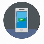 Image result for Mobile Phone Battery Charge Icon.png