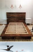 Image result for DIY Network Repurpose a Wood Bed Frame