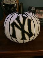 Image result for Yankees Pumpkin
