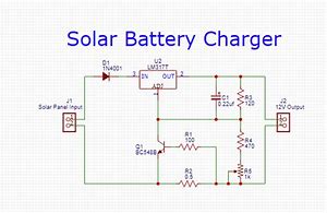 Image result for Solar Battery Charger Wired in Series Circuit