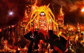 Image result for Evil Naruto in Cloak