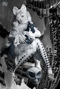 Image result for Pastel Goth Alice in Wonderland