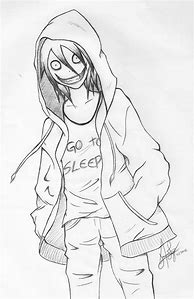 Image result for Jeff The Killer Coloring Pages