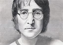 Image result for Drawings of John Lennon