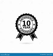 Image result for 10 Years Experienced Logo