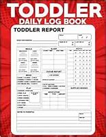 Image result for Log Book for Toddler