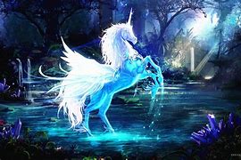 Image result for Mystical Unicorn with Wings