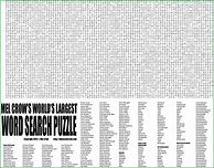 Image result for World's Largest Word Search Puzzle