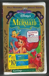 Image result for The Little Mermaid VHS DVD