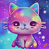 Image result for Galaxy Cat Drawing