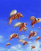 Image result for Flying Pig with Wings