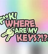 Image result for Where Are My Keys Logo
