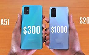 Image result for Samsung Galaxy S20 vs A51