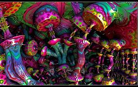 Image result for Trippy Weed and Mushrooms