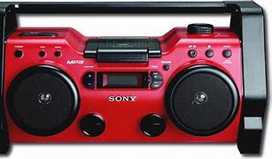 Image result for Sony Boombox with CD in Front