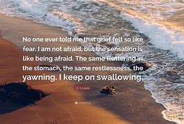 Image result for CS Lewis On Grief Quotes