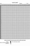 Image result for Adult Sleep Chart Printable