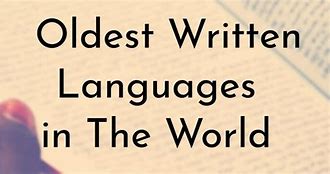 Image result for The First Written Language