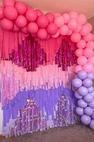 Image result for Balloon and Streamer Backdrop