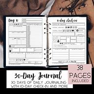 Image result for First 30 Days Planner