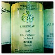 Image result for Weingut Johannishof H H Eser Rudesheimer Berg Rottland Riesling Trockenbeerenauslese