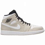 Image result for Jordan Mens AJ 1 Mid - Mens Basketball Shoes Black/Hyper Royal/White