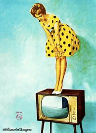 Image result for Philips Widescreen CRT TV