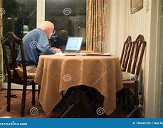 Image result for Old Man On a Computer
