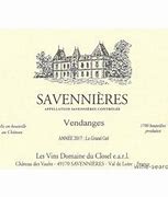Image result for Closel Vaults Savennieres Coulees