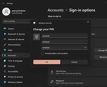 Image result for Change Pin Login