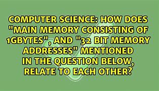 Image result for 32-Bit Memory