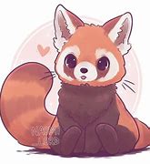 Image result for Anime Cute Kawaii Red Panda