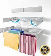 Image result for Wall Mounted Laundry Drying Rack