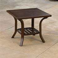Image result for Square Wood End Table 24 Inch