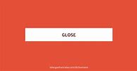 Image result for glose