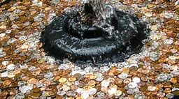 Image result for Coin Tossed in Wishing Well