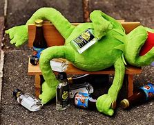 Image result for Kermit Drinking Meme