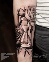 Image result for Hourglass Tattoo Sketch