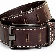 Image result for Dark Brown Leather Belt